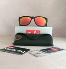 RED RB4165 RAY-BAN CLASSIC JUSTIN SUNGLASSES KT-01