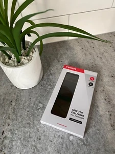 NEW IN BOX RANVOO iPhone 7/8 Red Soft Silicone TPU Gel Rubber Case Jet Black - Picture 1 of 2