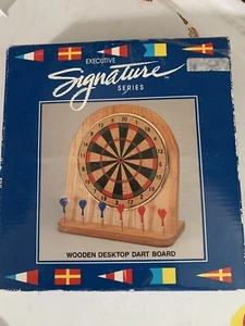 6" Executive Signature Series Desktop Dart Set NIB FREE SHIPPING USA - Picture 1 of 2