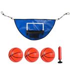 Play Ball Anytime With An All Weather Trampoline Basketball Stand And Hoop