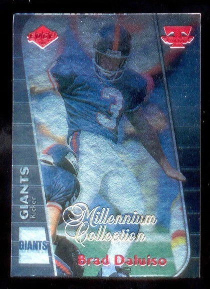 1999 Collectors Edge Triumph BRAD DALUISO New York Giants Millennium Card - Image 1 of 1