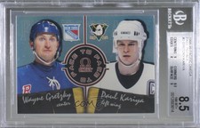 1998-99 Pacific Omega Face to Face Wayne Gretzky Paul Kariya #2 BGS 8.5 HOF