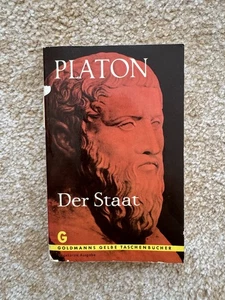 Platon der Staat Buch Gebraucht Goldmanns Gelbe Taschenbücher - Bild 1 von 3