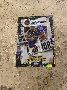 2025-26 Topps Flagship Jimmy Butler III Daily Dribble DD-19 Rainbow Warriors PWE - Imagen 1 de 2