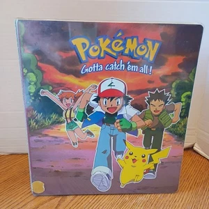 Vintage Pokemon 3 Ring Binder 1999 Nintendo Gotta Catch ‘En All, No Card Or Page - Bild 1 von 8