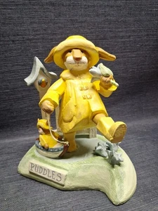 House Of Hatten Denise Calla Spring Puddles Bunny 1996 Four Seasons edición limitada - Imagen 1 de 11