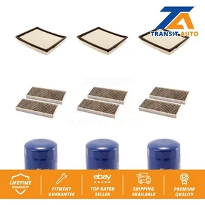 Air Cabin Engine Oil Filters (9 Total) Kit For Nissan TITAN Armada NV2500 QX56 - Picture 1 of 1