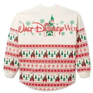 Disney World Resort 2025 Santa Mickey Christmas Spirit Trikot Erwachsene Größe Large - Bild 1 von 7