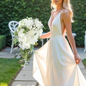 Hochzeit Brautstrauß Wasserfall Blumen für Tafelaufsätze Abschluss Hochzeit - Bild 1 von 7