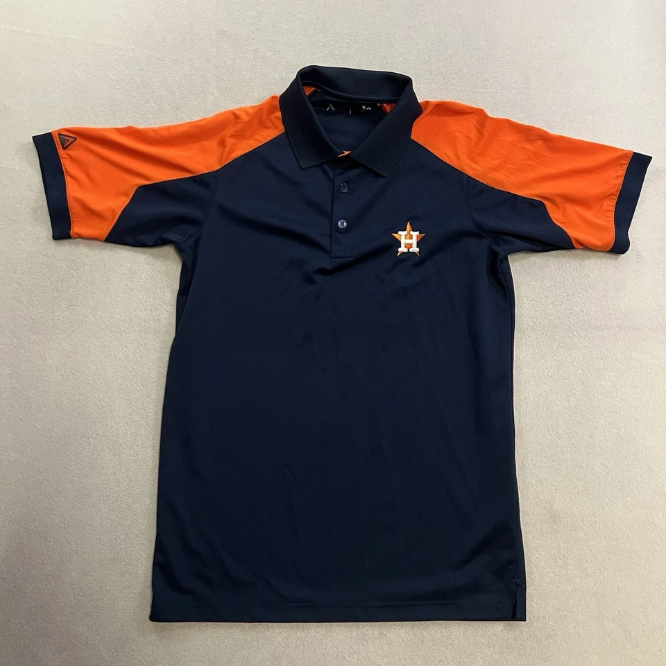 Antigua Houston Astros Short Sleeve Polo Men’s Size Medium Short Sleeve Golf - Image 1 of 4