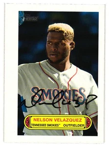 Pin-up Rookie 2022 Nelson Velazquez 2021 Topps Heritage Minor League - Foto 1 di 2