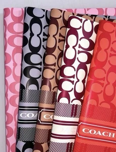 Luxury Print Gift Wrapping Paper - Red - Picture 1 of 3