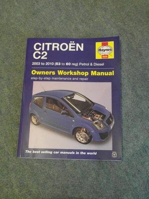 Haynes Citroen C2 2003 to 2010 Petrol & Diesel 2015 edition MINT - Image 1 of 4