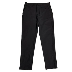 Lululemon ABC Commission Pants Men’s 32x30 Black Performance Warpstreme Stretch - Picture 1 of 17