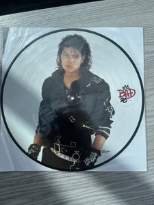 Michael Jackson Bad Picture Disc Vinyl LP Epic, R&B - Picture 1 of 7