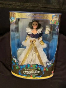 Barbie Doll Disney Snow White Holiday Princess Collection Mattell 19898 NIB - Picture 1 of 4