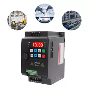 380V 2.2KW 3PS Frequenzumrichter VFD Drehzahlregler Motor Inverter Motorantrieb - Bild 1 von 7