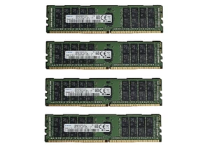 128GB 4x 32GB DDR4 2400T Dell Poweredge R430 R630 R730 R830 ECC Server Memory - Picture 1 of 1