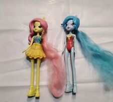 My Little Pony Equestria Girls Fluttershy Rainbow Dash 9" Doll Hasbro Set Of 2