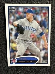 PAUL MAHOLM #525 2012 Topps Baseball QTY Chicago Cubs - Picture 1 of 3