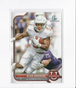 BIJAN ROBINSON 2022 BOWMAN U 1ST BOWMAN TRUE ROOKIE CARD-SHIPS FREE - Picture 1 of 17