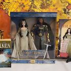Lord Of The Rings: Arwen & Aragorn Barbie & Ken + Middle Earth Poster & Books
