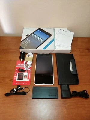 NOKIA LUMIA 640 XL WHITE 13 MEGAPIXEL 5.7" WIFI GPS RADIO DUAL SIM WINDOWS PHONE - Immagine 1 di 4