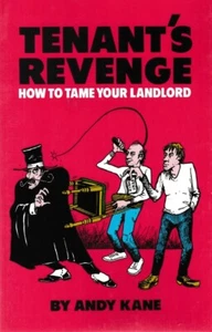 Tenant's Revenge, How To Tame Your Landlord - Andy Kane, 1983 Softback - Imagen 1 de 2