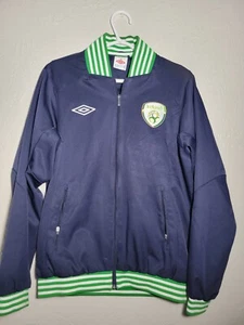 UMBRO Republic of Ireland National Team Footbal Full Zip Track Jacket Men Medium - Picture 1 of 7