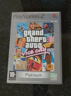GTA: Vice City - PS2 Platinum Manuale Incluso - Immagine 1 di 3