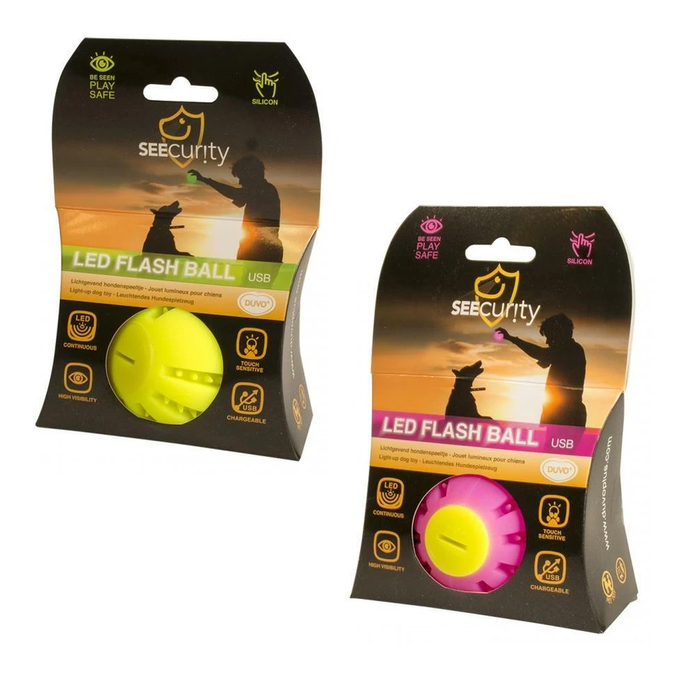 *aufladbarer LED  Leuchtball Ball  Elektronisches Spielzeug Tier Hund Spielball - Bild 1 von 1