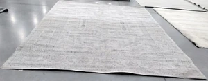 IVORY / SILVER 10' X 14' Stained Rug, Reduced Price 1172733080 ADR108B-10 - Picture 1 of 4