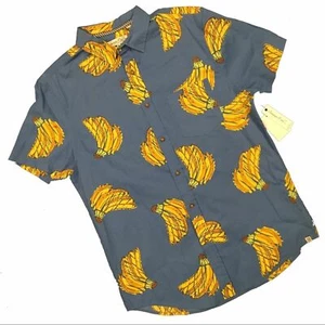 Sovereign Code Los Angeles Banana Shirt Men’s Size Medium NWT - Picture 1 of 5