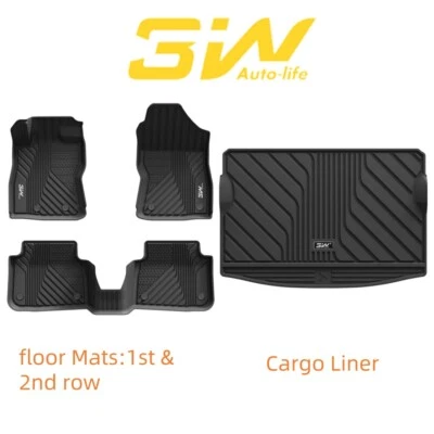 Alfombrillas 3W aptas para 2024-2025 Subaru Crosstrek/2024-2025 Subaru Impreza Forros Foto 1 de 4