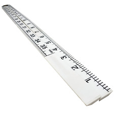 1m Yard Stick Folding Ruler Plastic Rule Mesaure Metre 3ft Yellow 1000mm