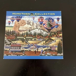 Mt. Rushmore Presidents 1000 Piece Puzzle Hometown Collection by RoseArt - Picture 1 of 1