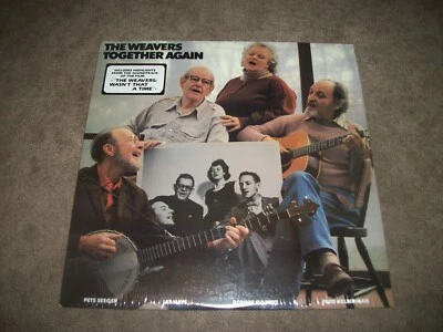 Weavers - Together Again LP (1981) [SEALED] Vinyl • Pete Seeger, Seager, folk - Image 1 of 2