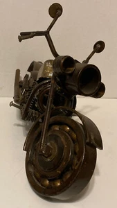 Americana Folk Art Scrap Metal Welded Motorcycle - Picture 1 of 7