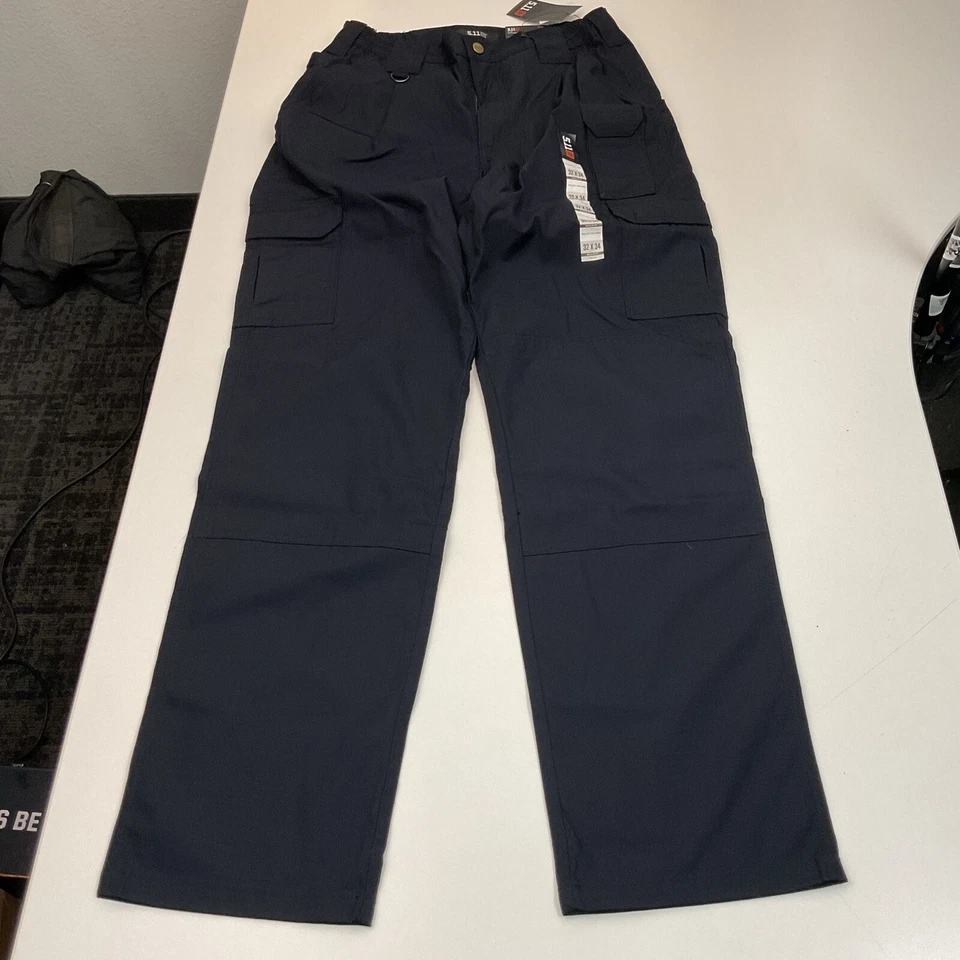 5.11 511 Men's Tactical Cargo Cotton Poly Ripstop Pants Blue 40 74273