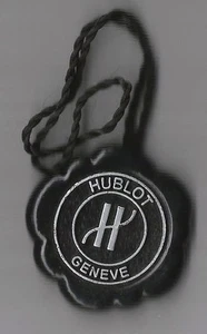 Vintage HUBLOT GENEVE Hang Tag Sello Showcase Etiquette Horloge - Picture 1 of 2