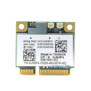 Dell Wireless DW1601 QCA9005 8V256 WiGig 802.11AD 7 Gbps mezza scheda mini wireless - Foto 1 di 3