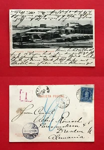 AK TOCOPILLA in Chile 1902 Bahnhof von der Gleisseite aus    ( 52136 - Bild 1 von 1