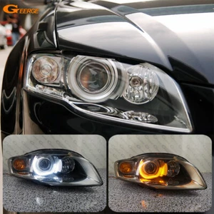 For Audi A4 S4 RS4 B7 Ultra Bright DTM M4 Style Led Angel Eyes Kit Halo Rings - Bild 1 von 24