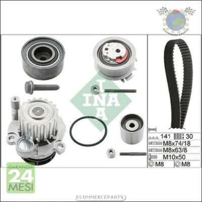 Kit Distribuzione + Pompa Acqua Ina Per Mitsubishi Grandis Lancer - Immagine 1 di 4