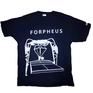 Forpheus T-Shirt by Omron Unisex Large Black Port & Company Ringspun (Unisex) - Picture 1 of 4
