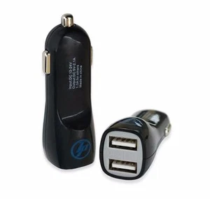 DUAL USB MULTI PORT CAR CHARGER ADAPTER 2.1AMP FOR IPHONE 11 X 5 5C 5S IPAD AIR - Picture 1 of 5