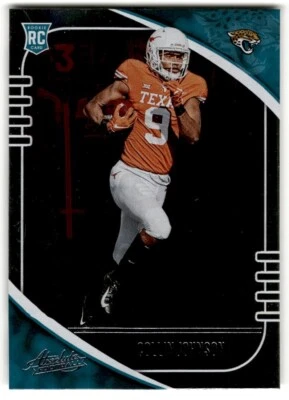 2020 Panini Absolute Collin Johnson Rookie #121 Jacksonville Jaguars - Image 1 of 2