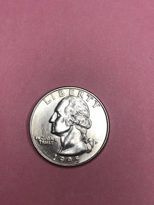 RARE 1995 P  Washington ERROR Quarter Die Error Strike Error Missing Design - Image 1 of 4