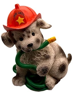 RARE 1994 San Francisco Music Box Company Firefighter Dog “You Are My Sunshine” - Picture 1 of 18