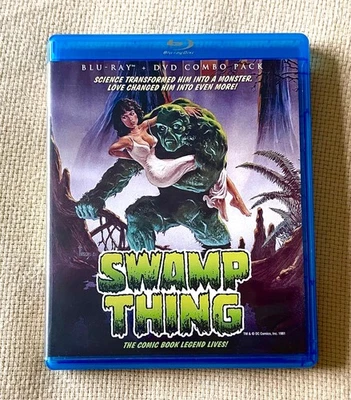 Swamp Thing - Blu Ray Blu-Ray DVD Combo - Scream Factory - Wes Craven - MINT OOP - Image 1 of 3